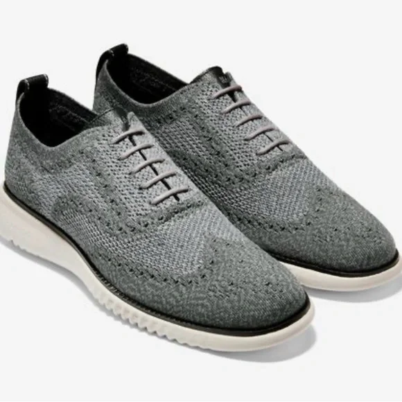 NWOT COLE HAAN Men\'s 2.ZERØGRAND Wingtip Oxfords Size 11 Cole Haan 2.ZERØGRAND Wingtip Oxford – Ticknors Men main image 4